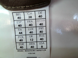 Jeans Promod de la taille 40, de couleur marron de denim