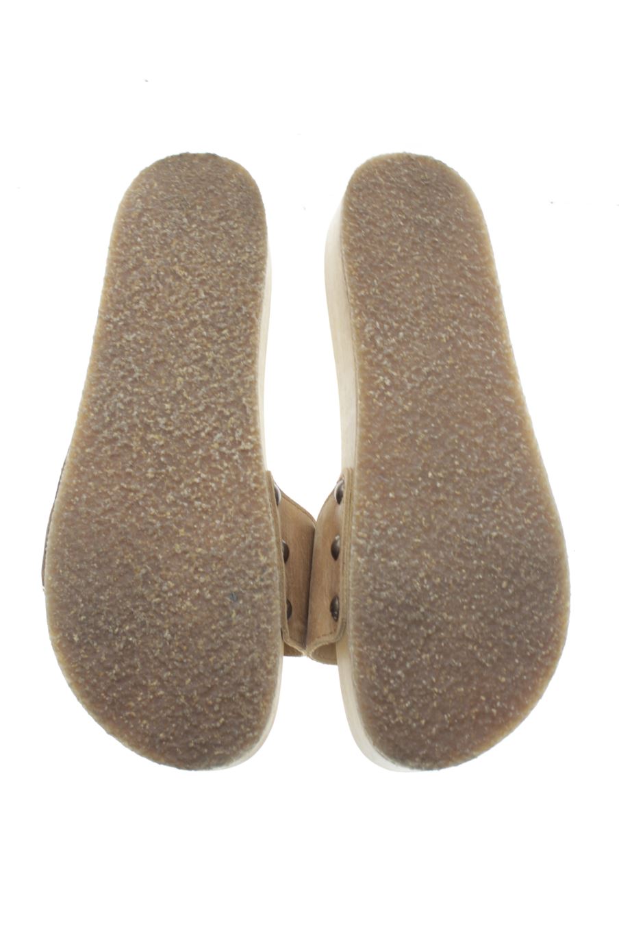 Sandalias planas de MUSSE&CLOUD de la talla 39, de color marrón de