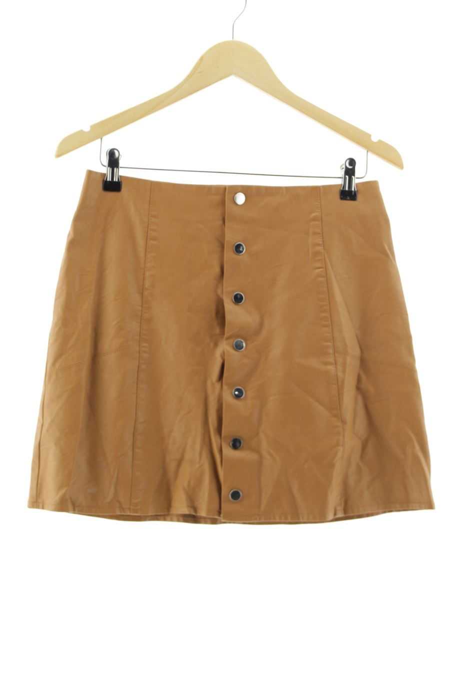 Jupe Etam de la taille 38, de couleur marron de synthétique