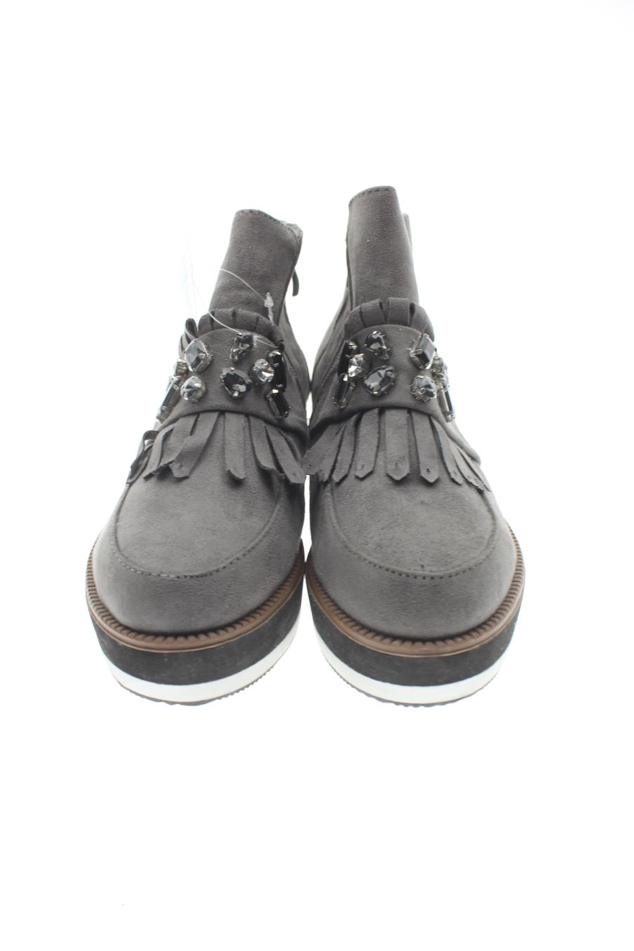 Botines de Amor amore de la talla 36, de color gris de