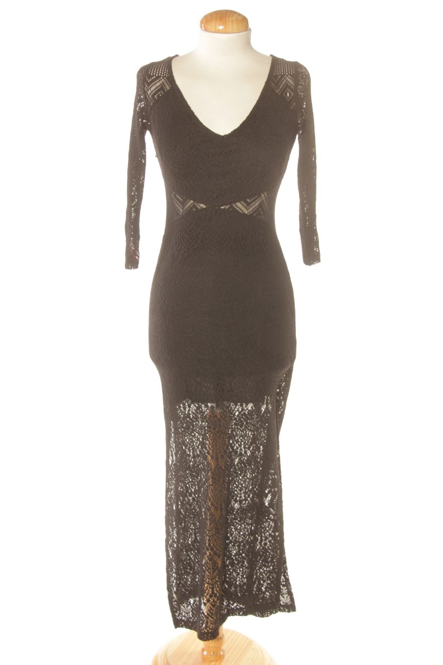 Vestido casual de H&M de la talla XS, de color negro