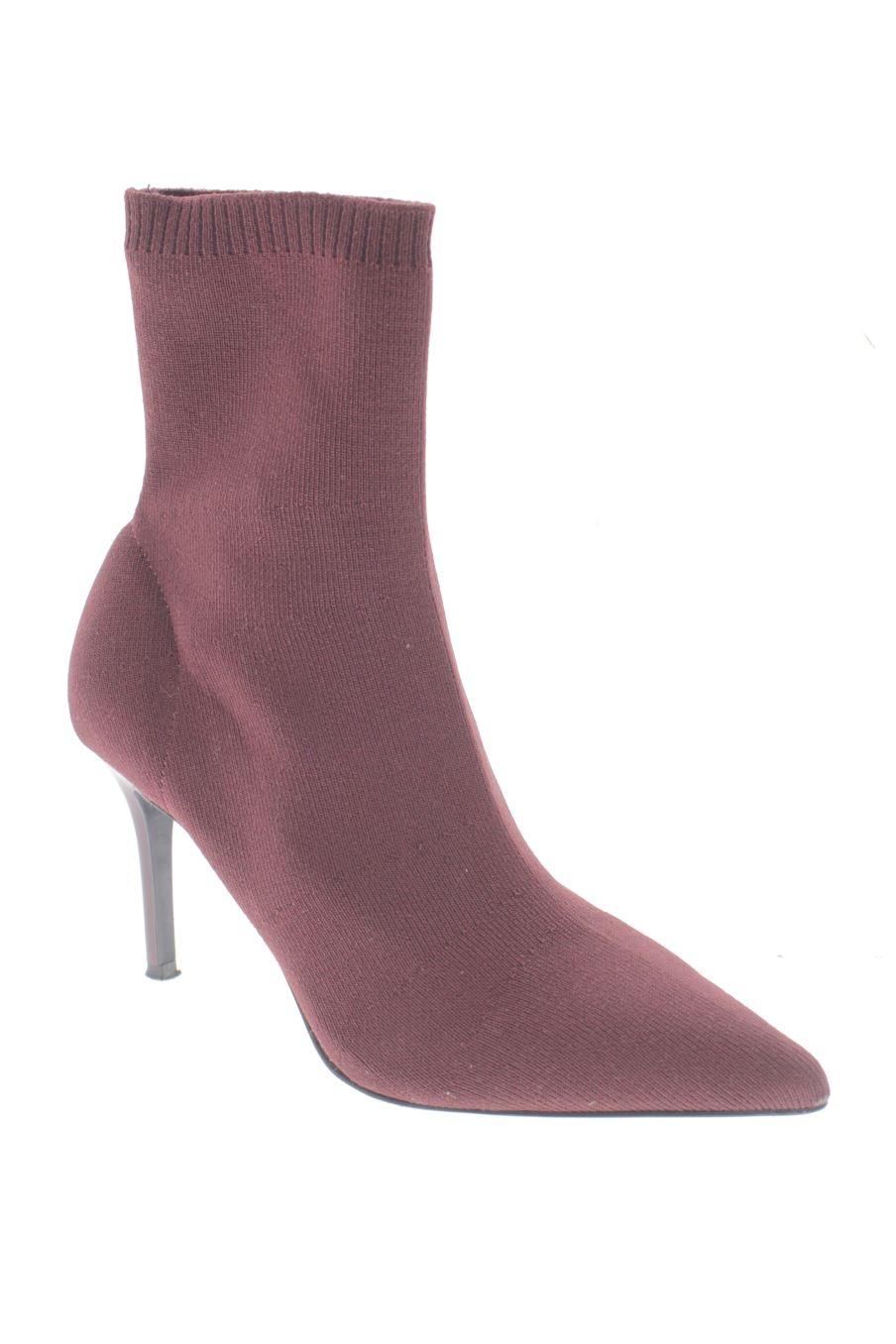 Botines de Mng de la talla 37, de color burdeos de