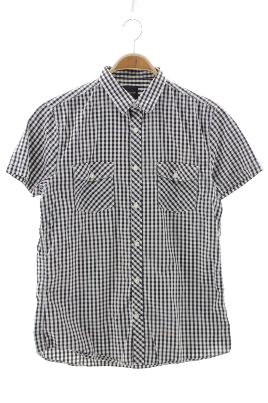 Camisa de manga corta de blueprint de la talla M