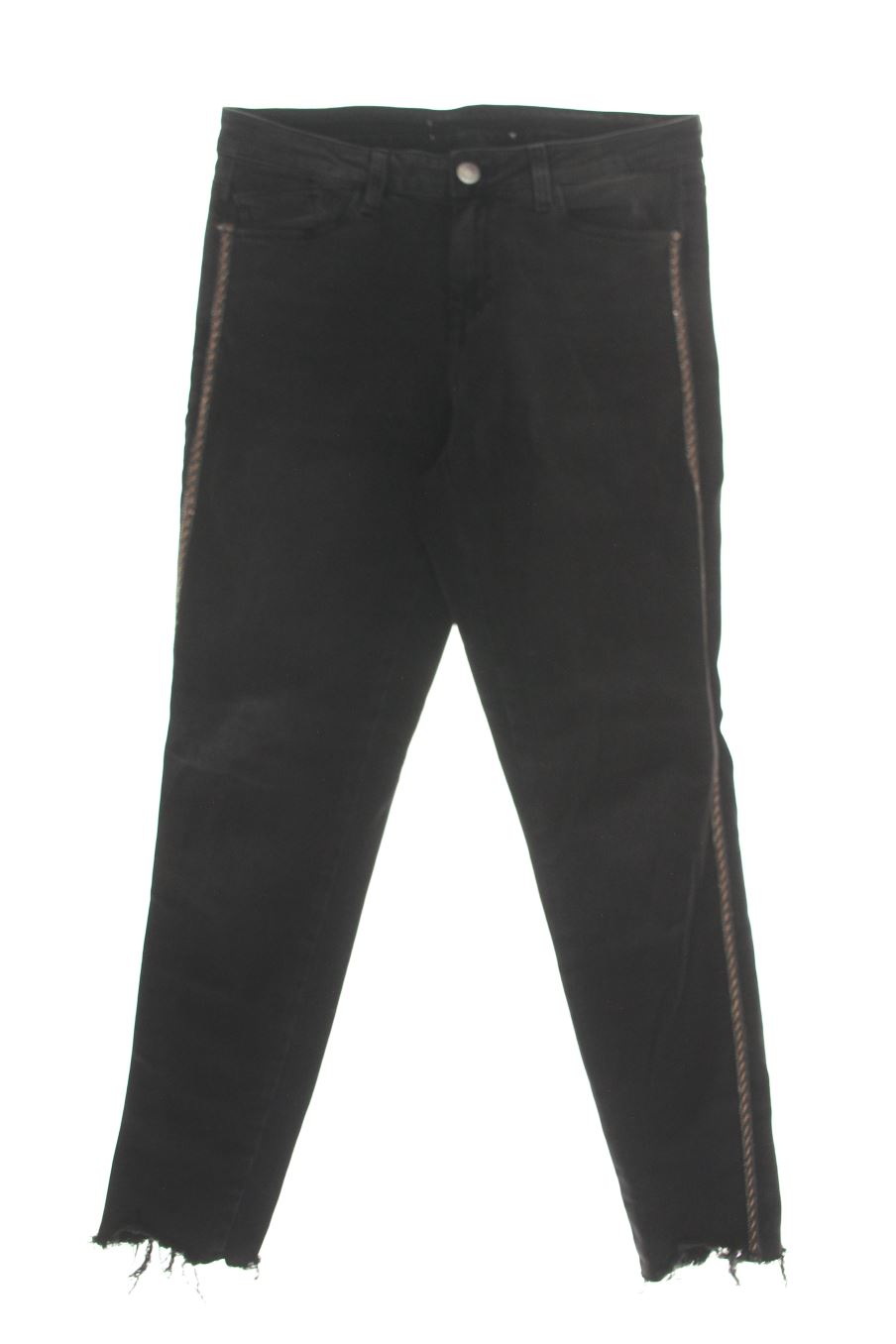 Jeans von Zara Größe 38, Farbe Schwarz, aus Jeanskleidung für
