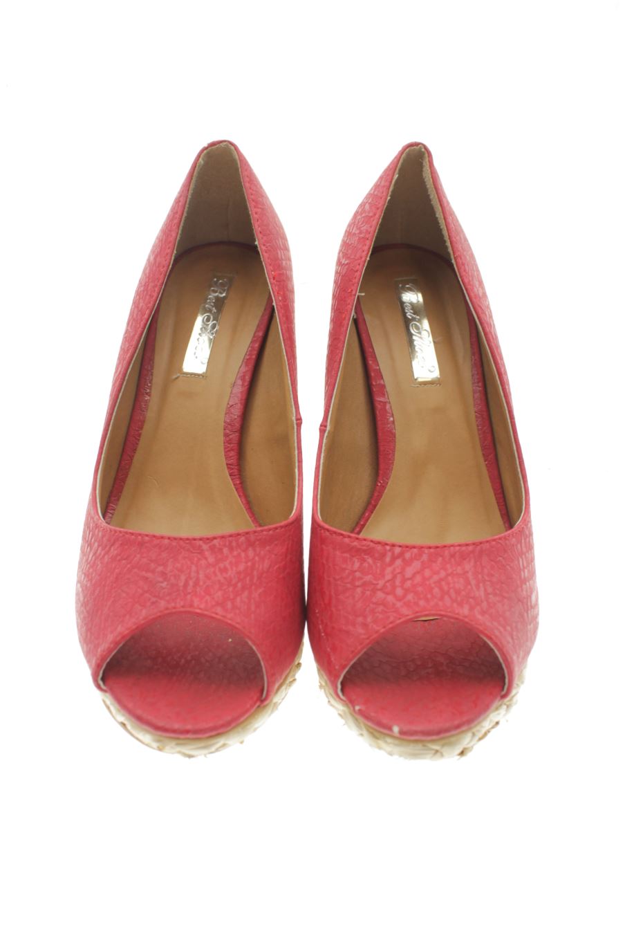Zapatos de tacon de Best shoes de la talla 39, de color rojo de