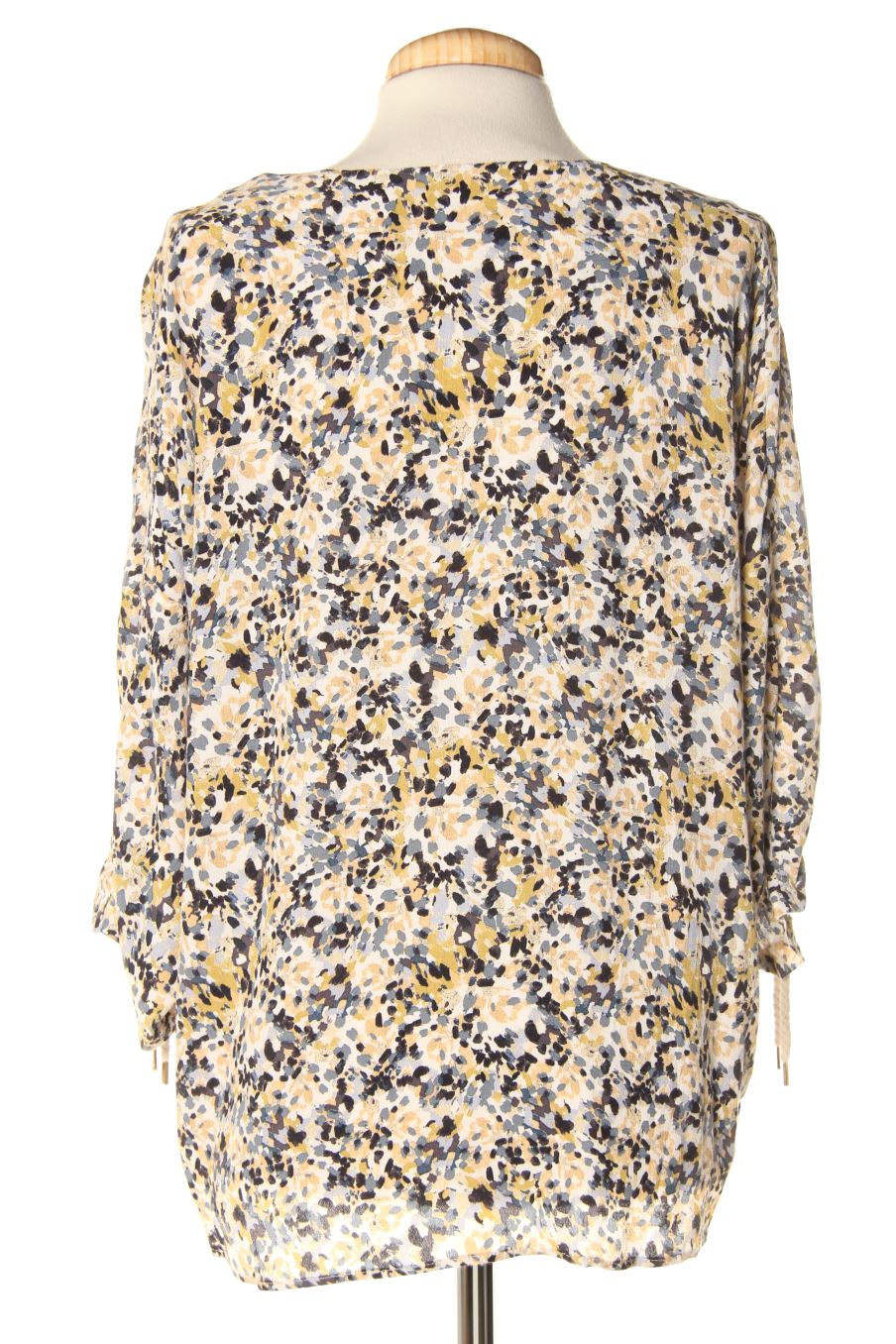 Blouse à manches courtes Mango de la taille M, de couleur imprimés