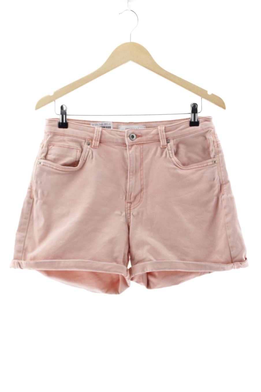 Shorts Promod de la taille 42, de couleur rose de denim