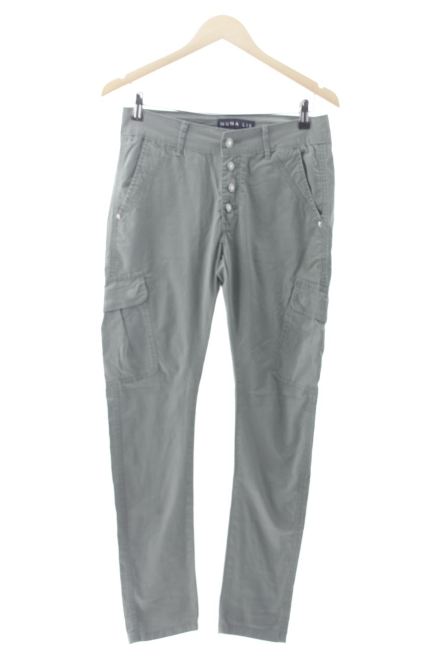 Pantalon Nuna lie de la taille XXS, de couleur vert
