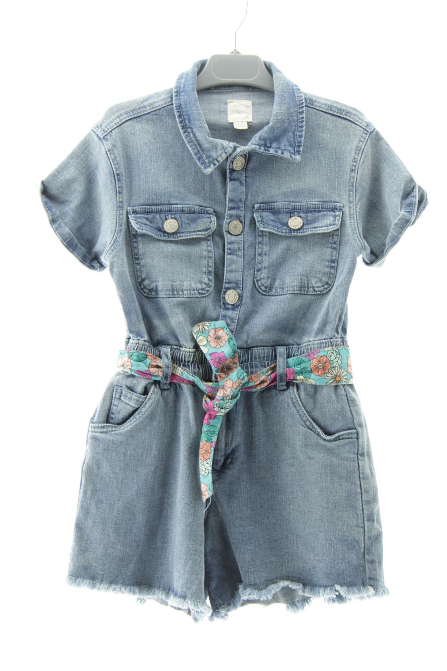 Combi Sfera de la taille 7 ans de denim de seconde main