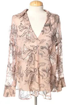 Blusa a maniche lunghe XS Zara, foto 1 di 2