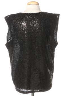 Blusa de manga corta L Mango
