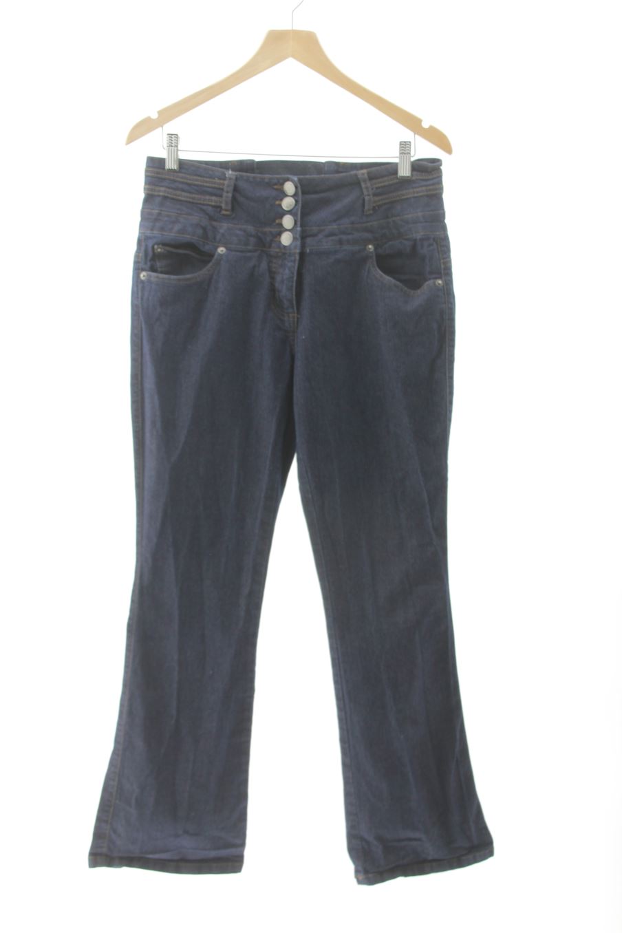 Jeans BLANCHEPORTE de la taille 42, de couleur bleu