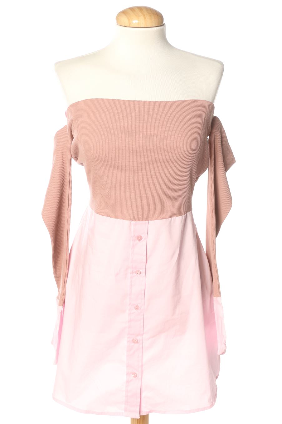 Robe casual Laagam de la taille S, de couleur rose