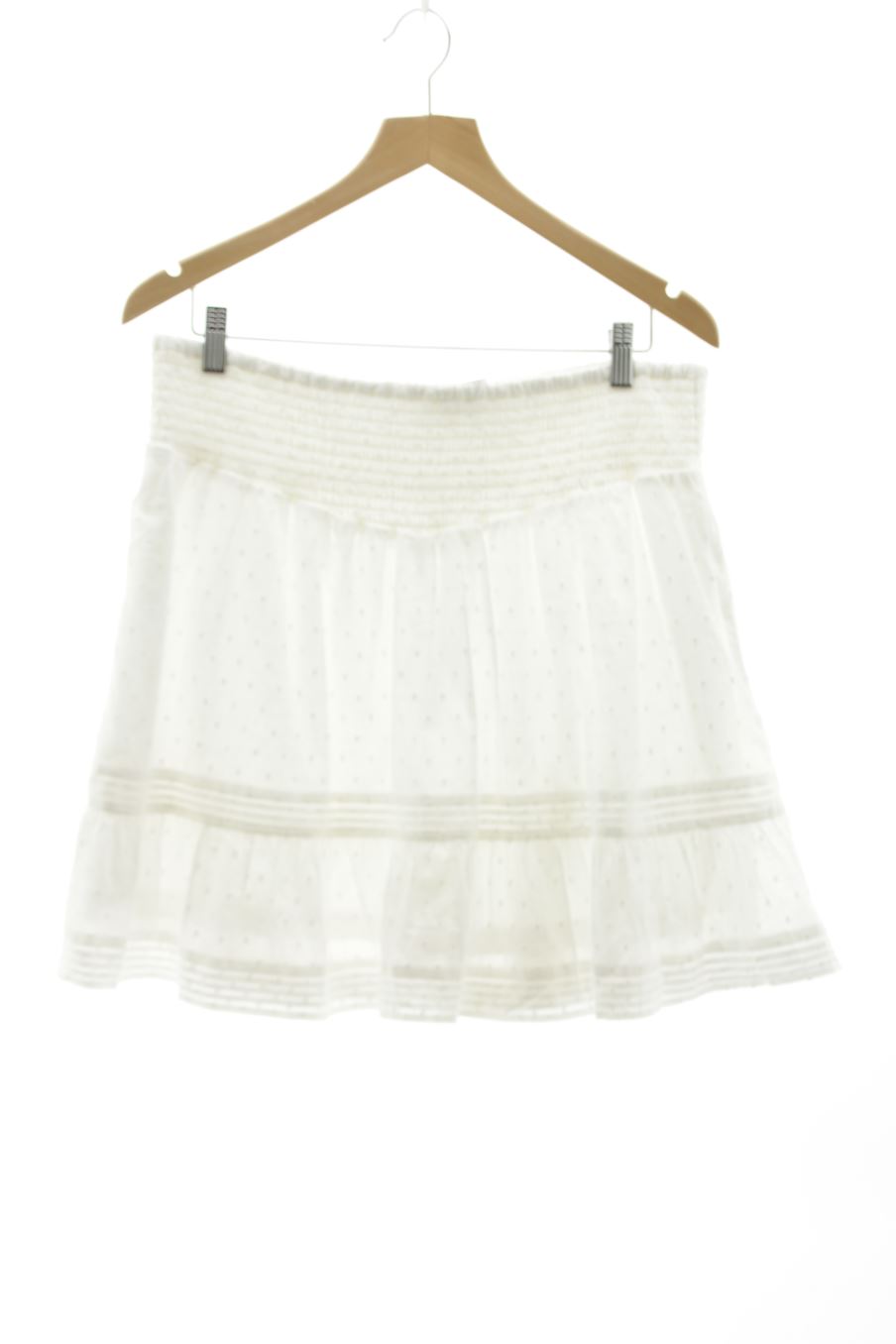 Falda de Only de la talla XL, de color blanco