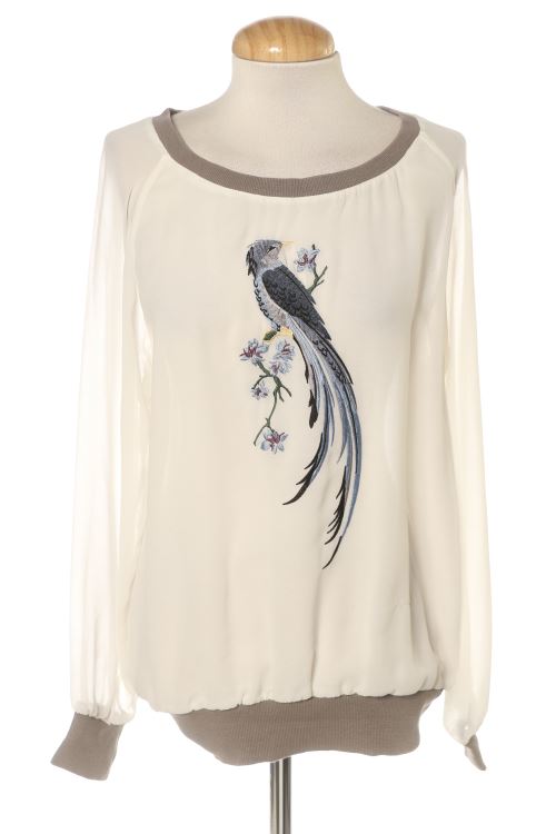 Langärmelige Bluse
