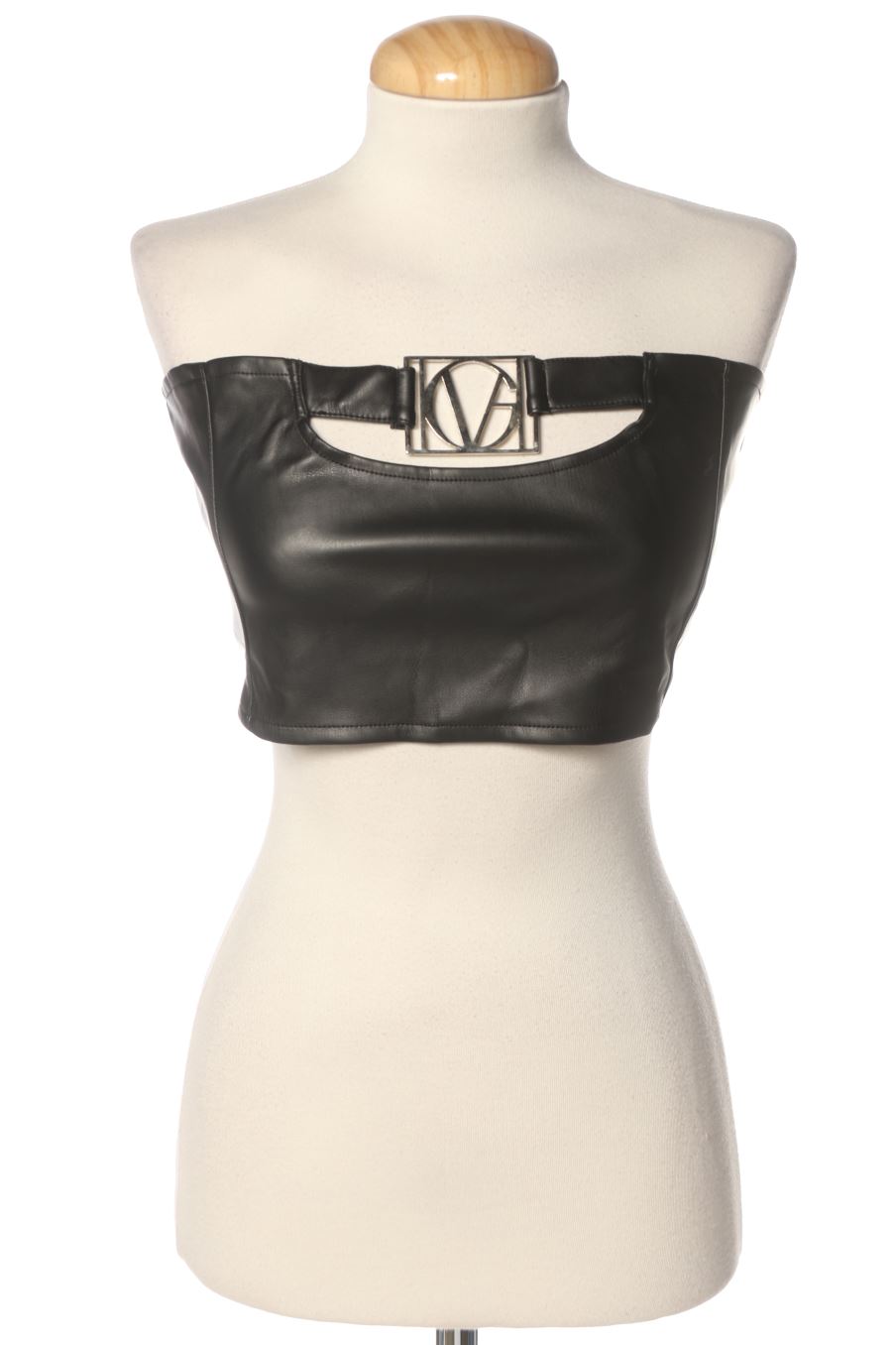 Top de Vesogia de la talla S, de color negro de sintético