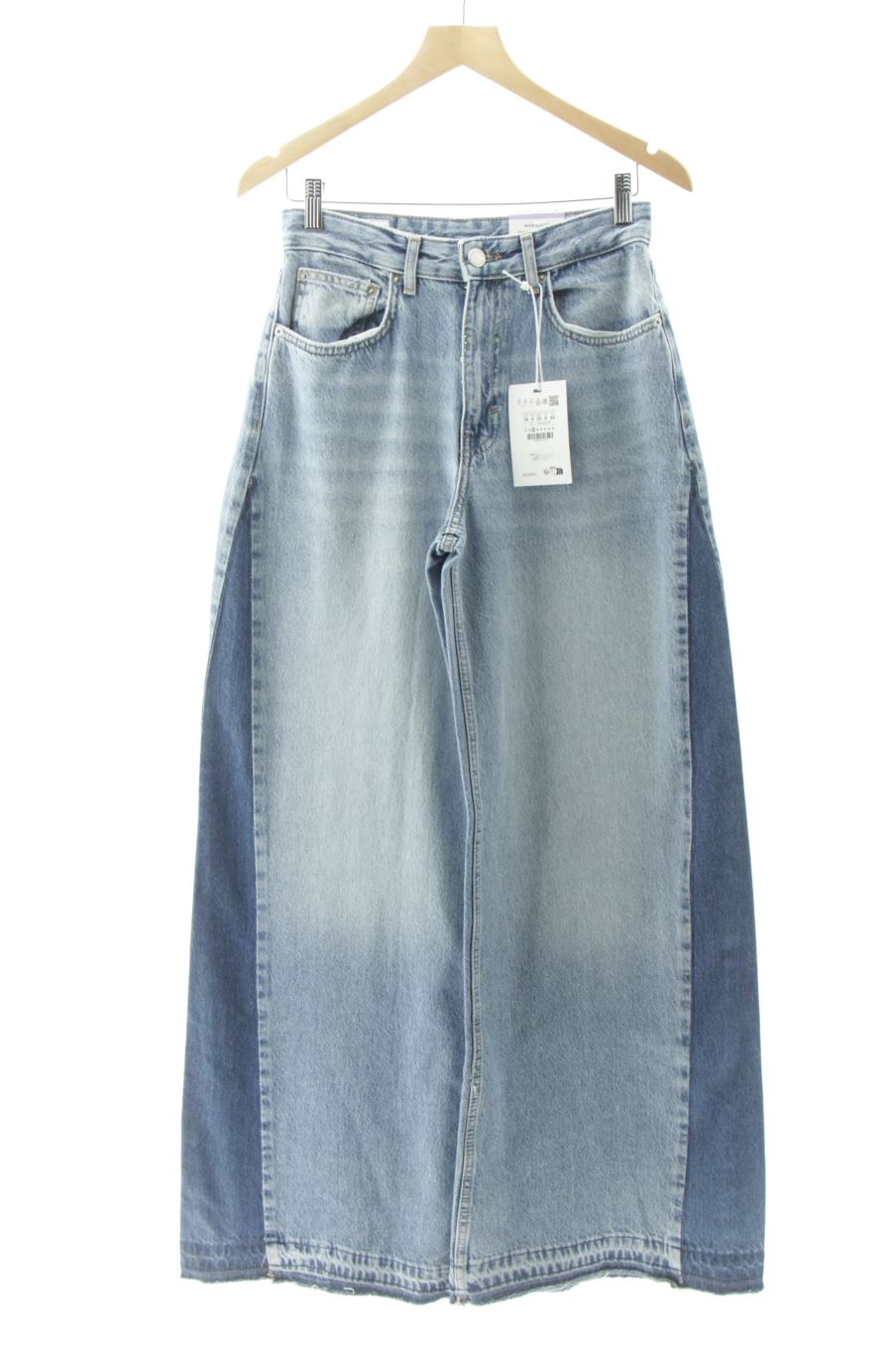 Jeans Pull & Bear de la taille 36, de couleur bleu de denim