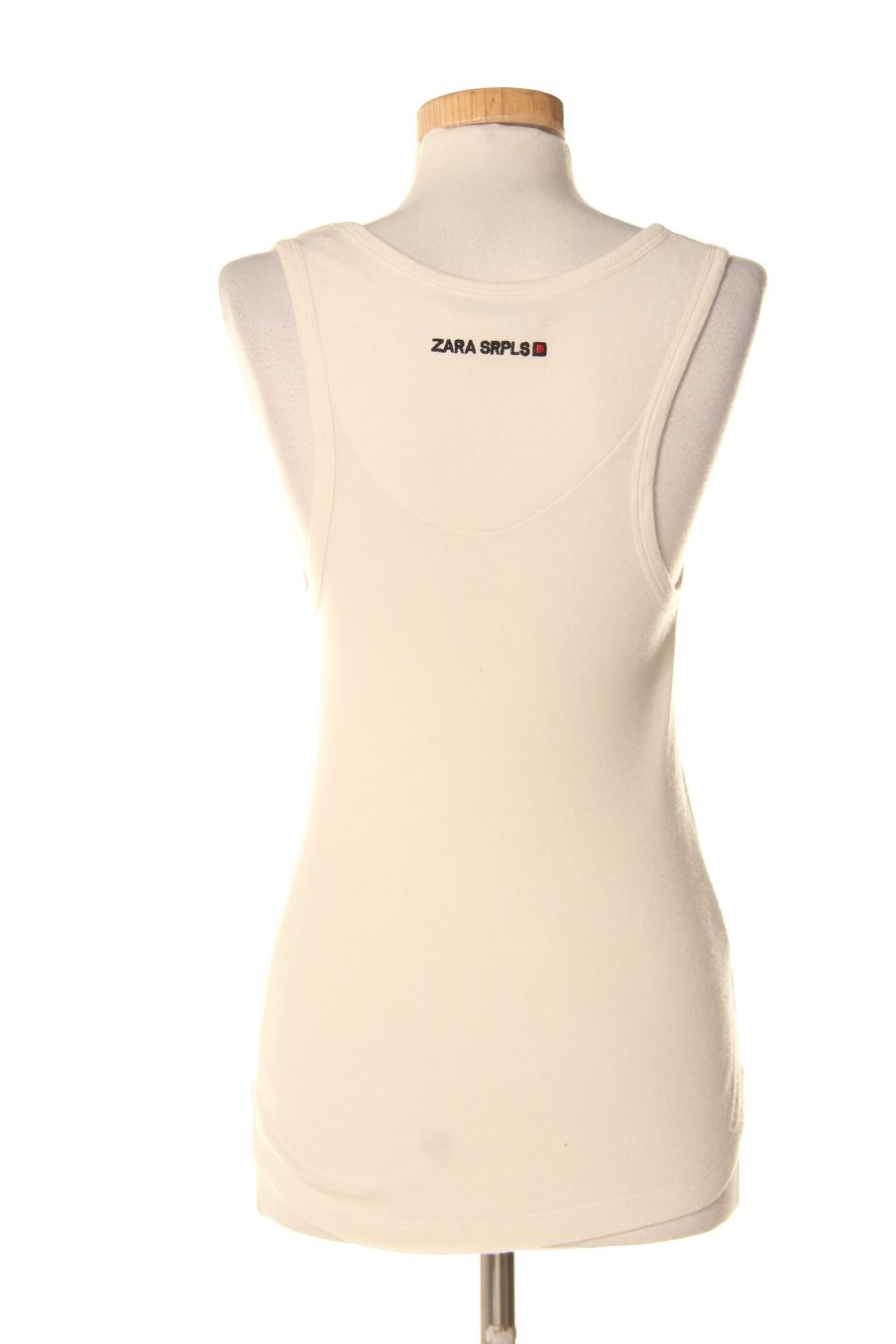 Top Zara de la taille S, de couleur beige