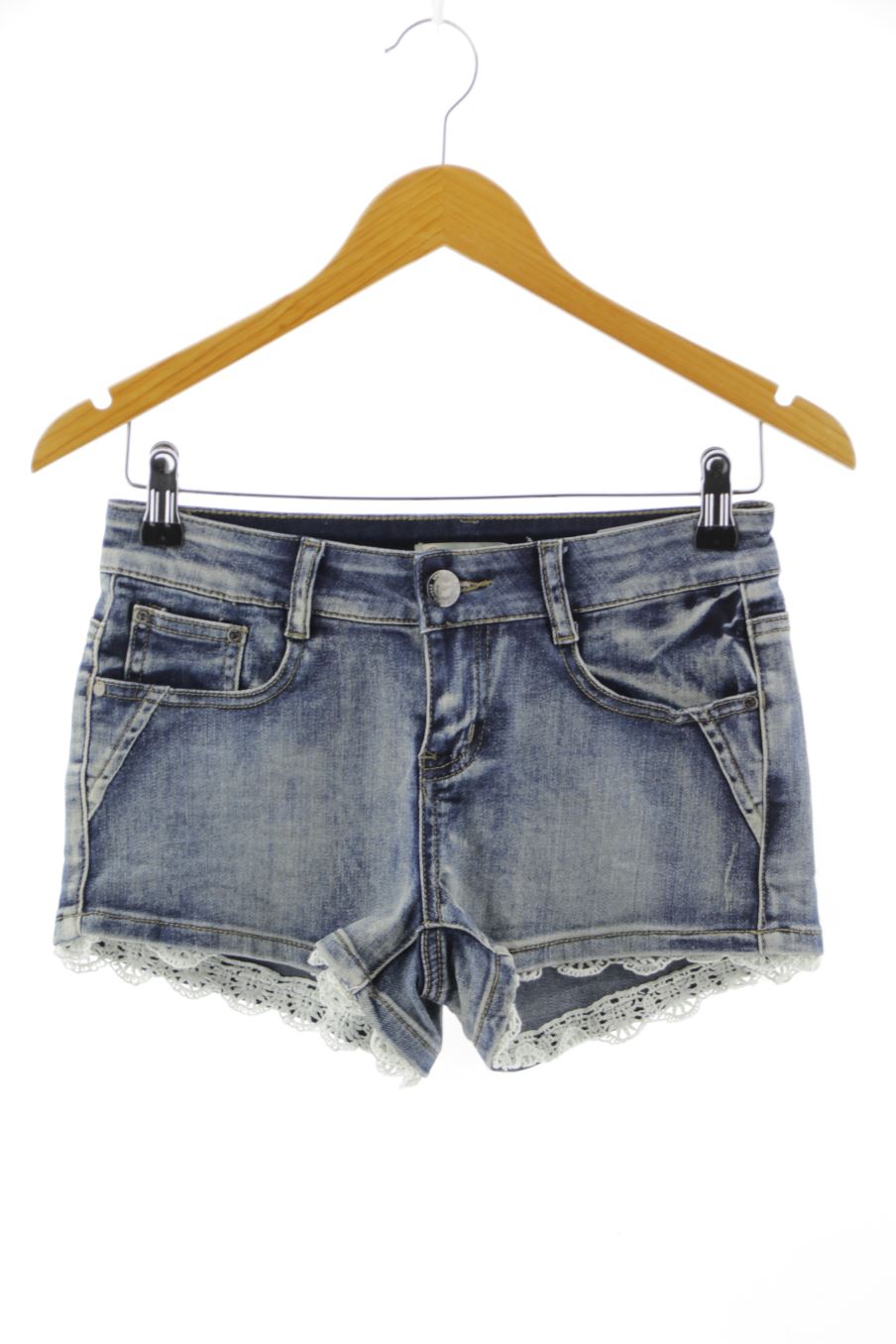 Kurze Hose von MIM Größe 36, Farbe Blau, aus Jeanskleidung für