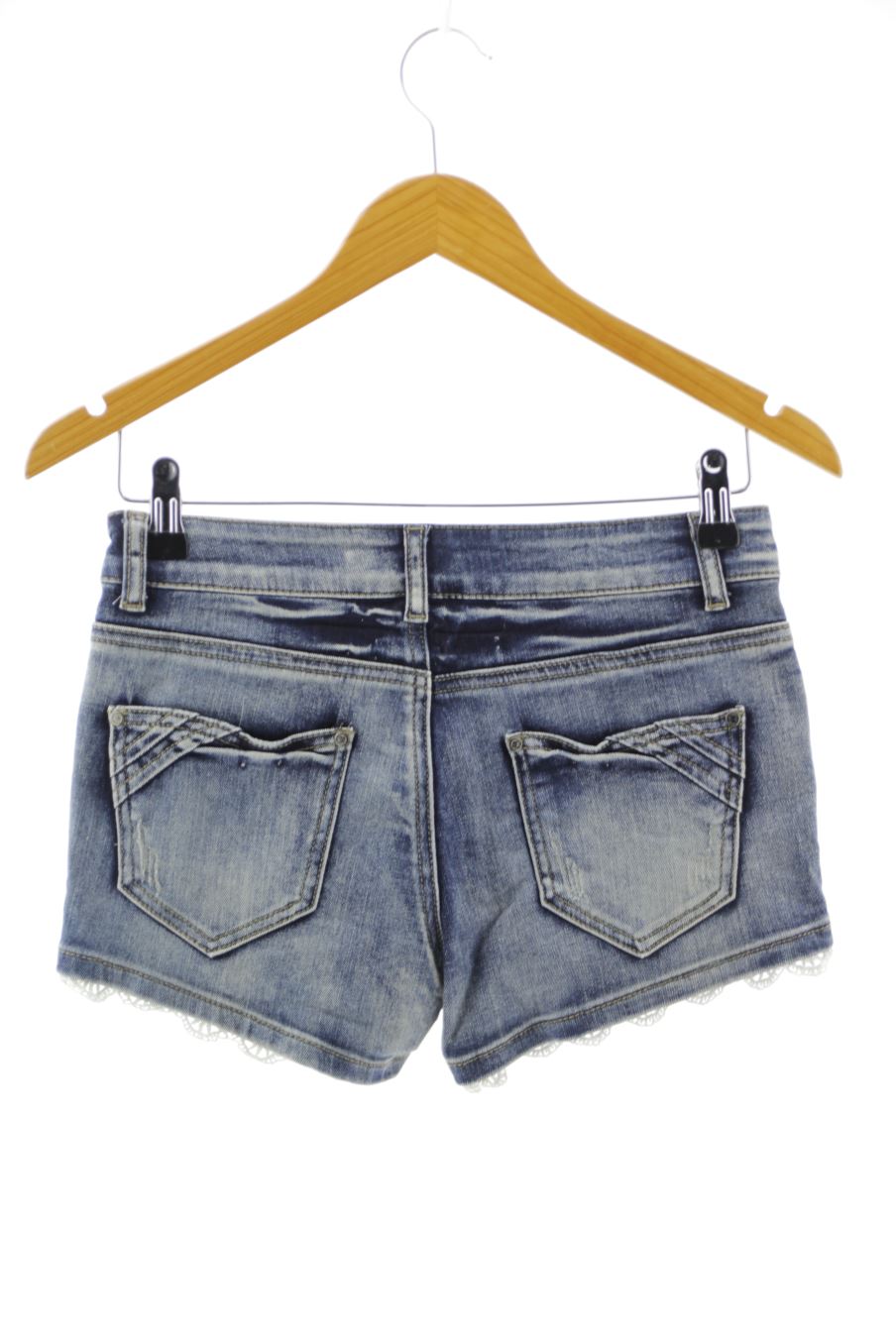 Kurze Hose von MIM Größe 36, Farbe Blau, aus Jeanskleidung für