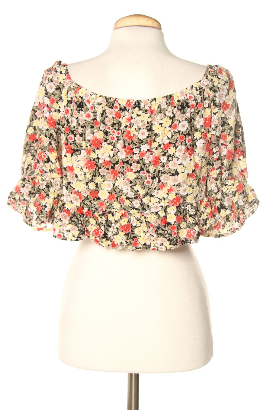 French Toast Mädchen-Bluse, Kurzärmelig, Rosa – Peter-Pan-Kragen, Aus 55% Baumwolle & 45% Polyester
