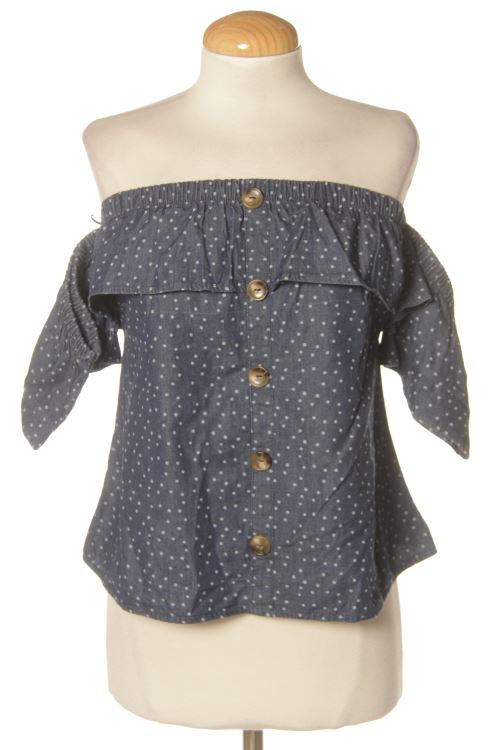 Blusa a maniche corte
