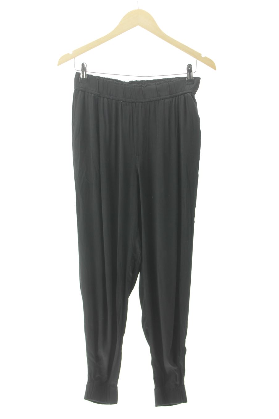 Pantalon Casual Zara de la taille S, de couleur noir