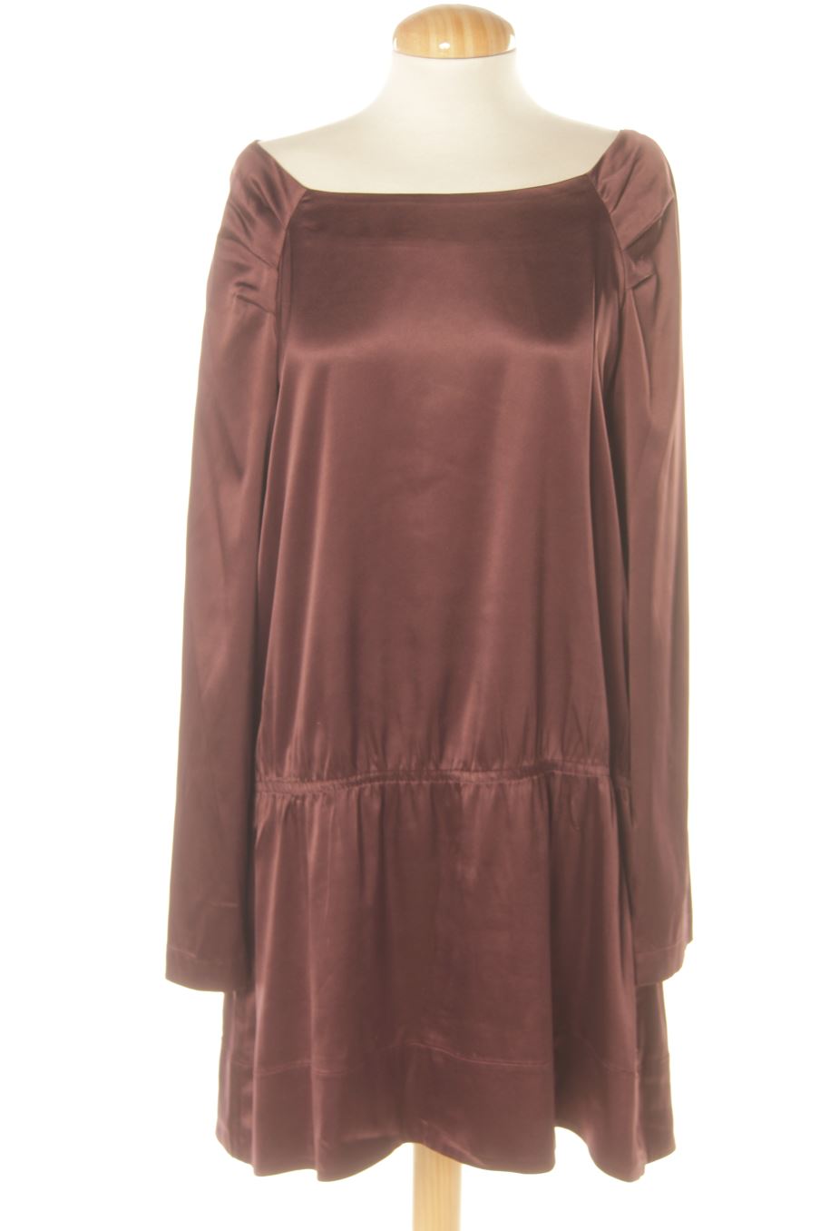 Robe casual Manoukian de la taille L, de couleur pourpre