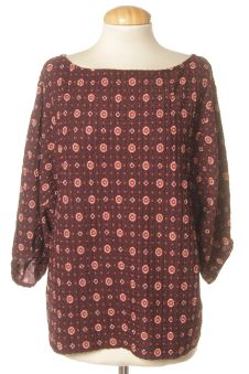Blusa de manga corta L Loft