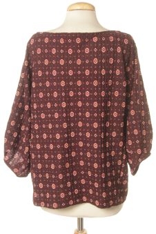 Blusa de manga corta L Loft
