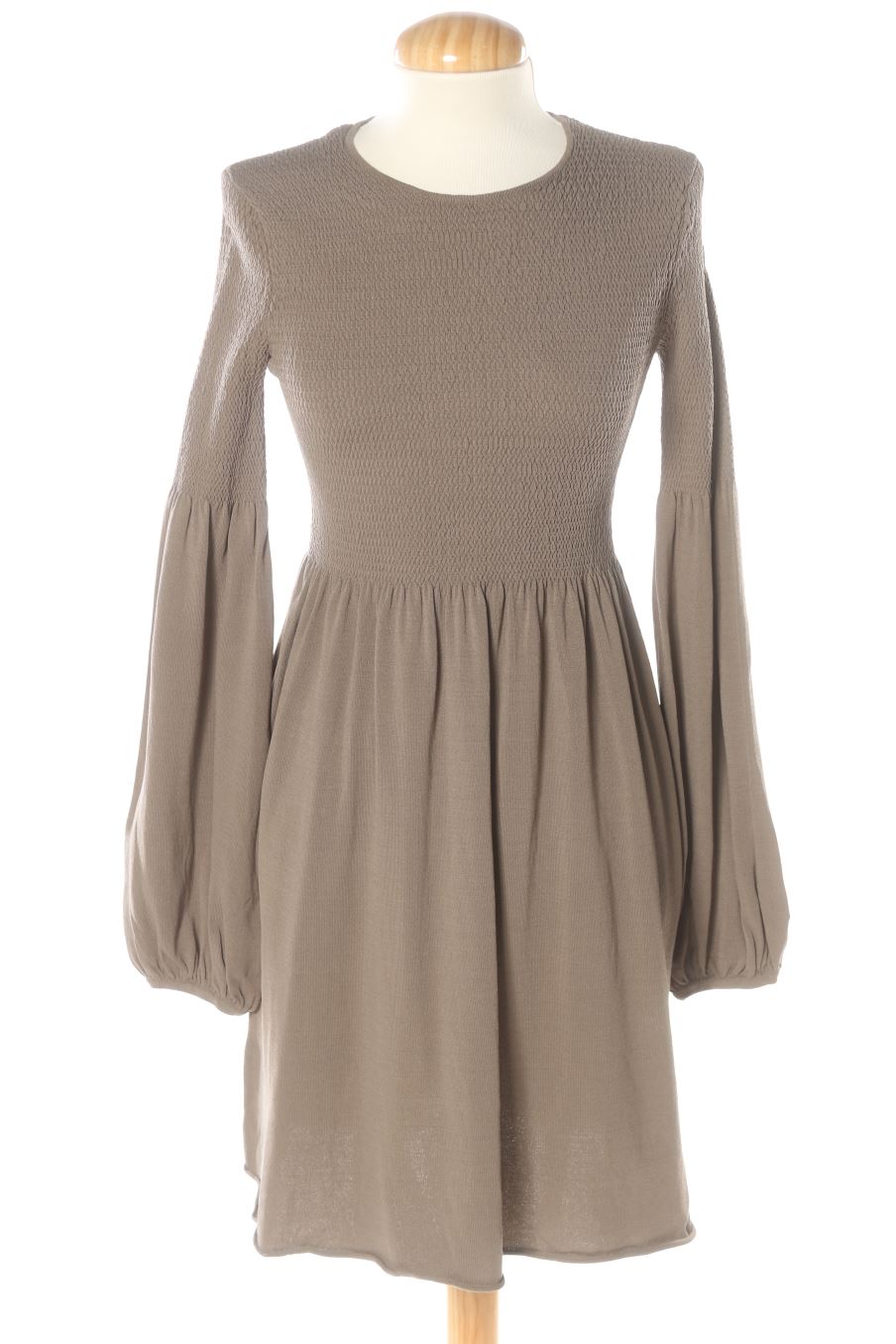 Vestido casual de Zara de la talla S, de color verde