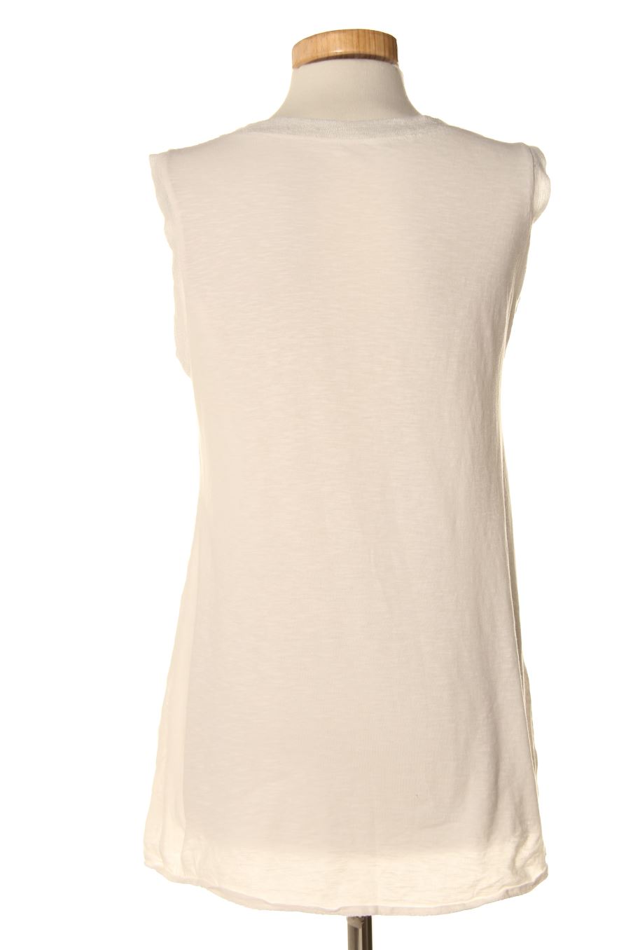 Top Made in italy de la taille S, de couleur blanc