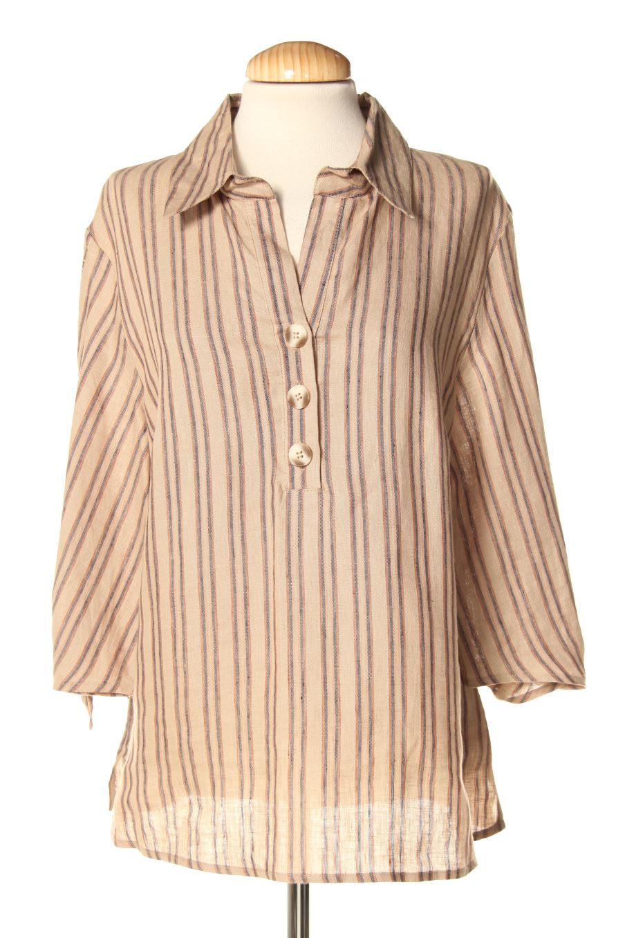 Blusa de manga larga de Javier simorra de la talla 42, de color rayas