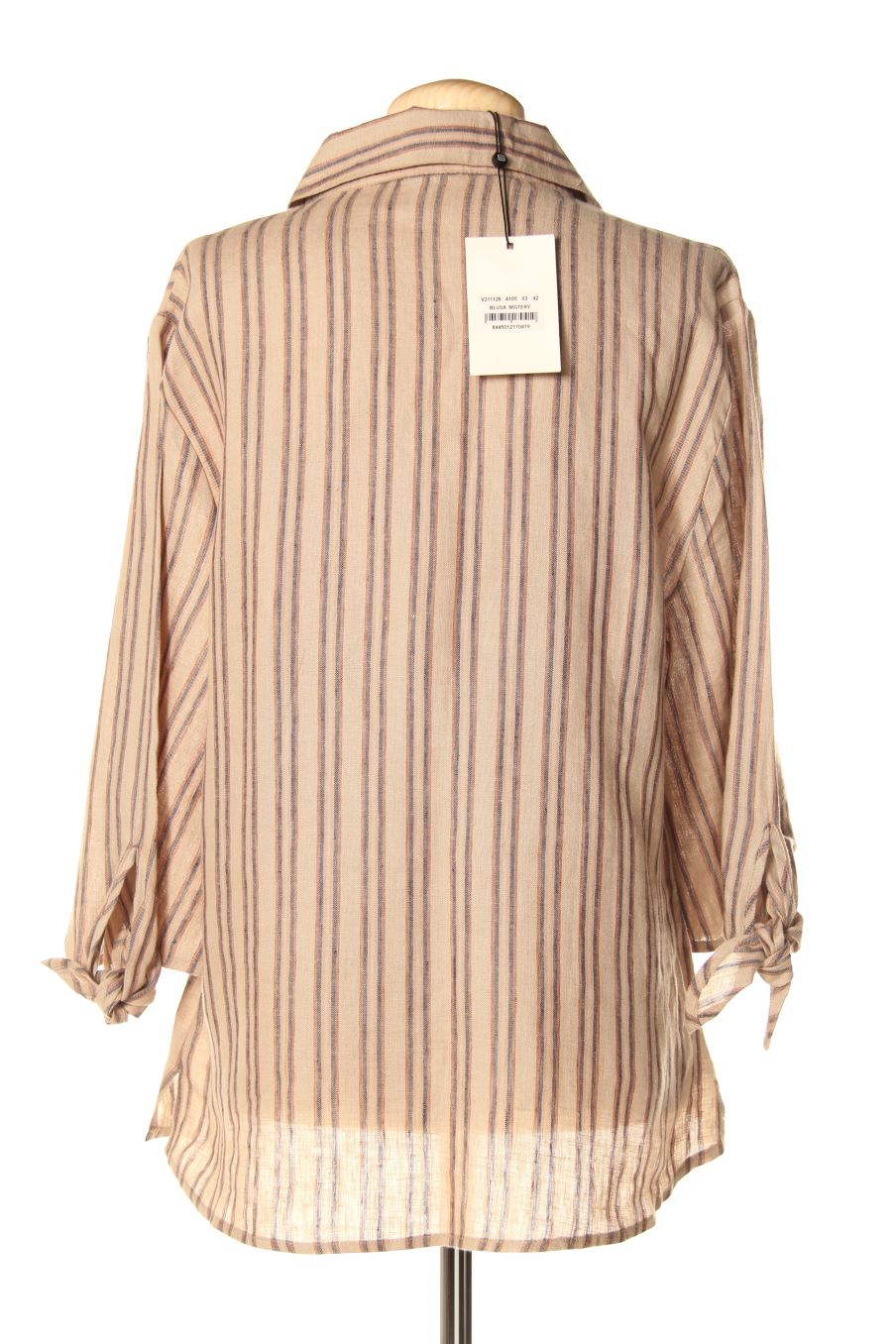 Blusa de manga larga de Javier simorra de la talla 42, de color rayas