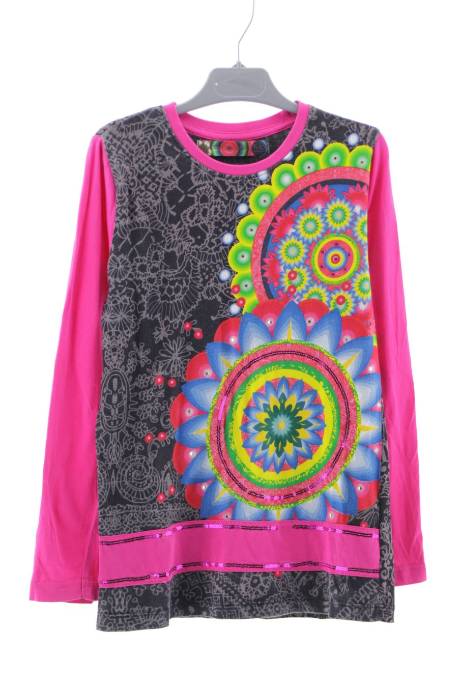 T-shirt manches longues Desigual de la taille 9 ans de seconde main