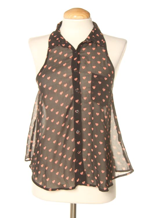 Camisa sin mangas