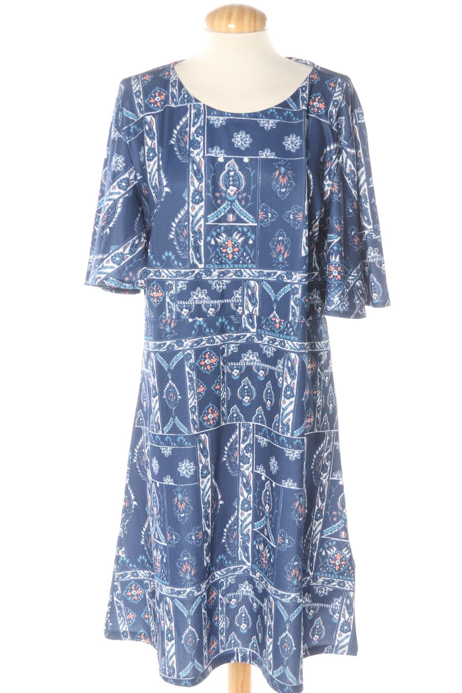 Einfaches Kleid von Cortefiel Größe XL, Farbe Aufdruck, für