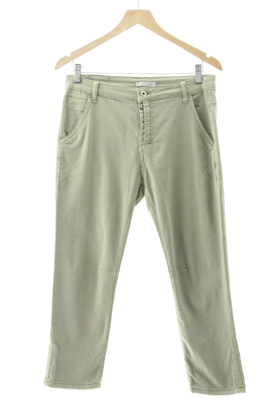 Jeans de Place du jour de la talla 40, de color verde