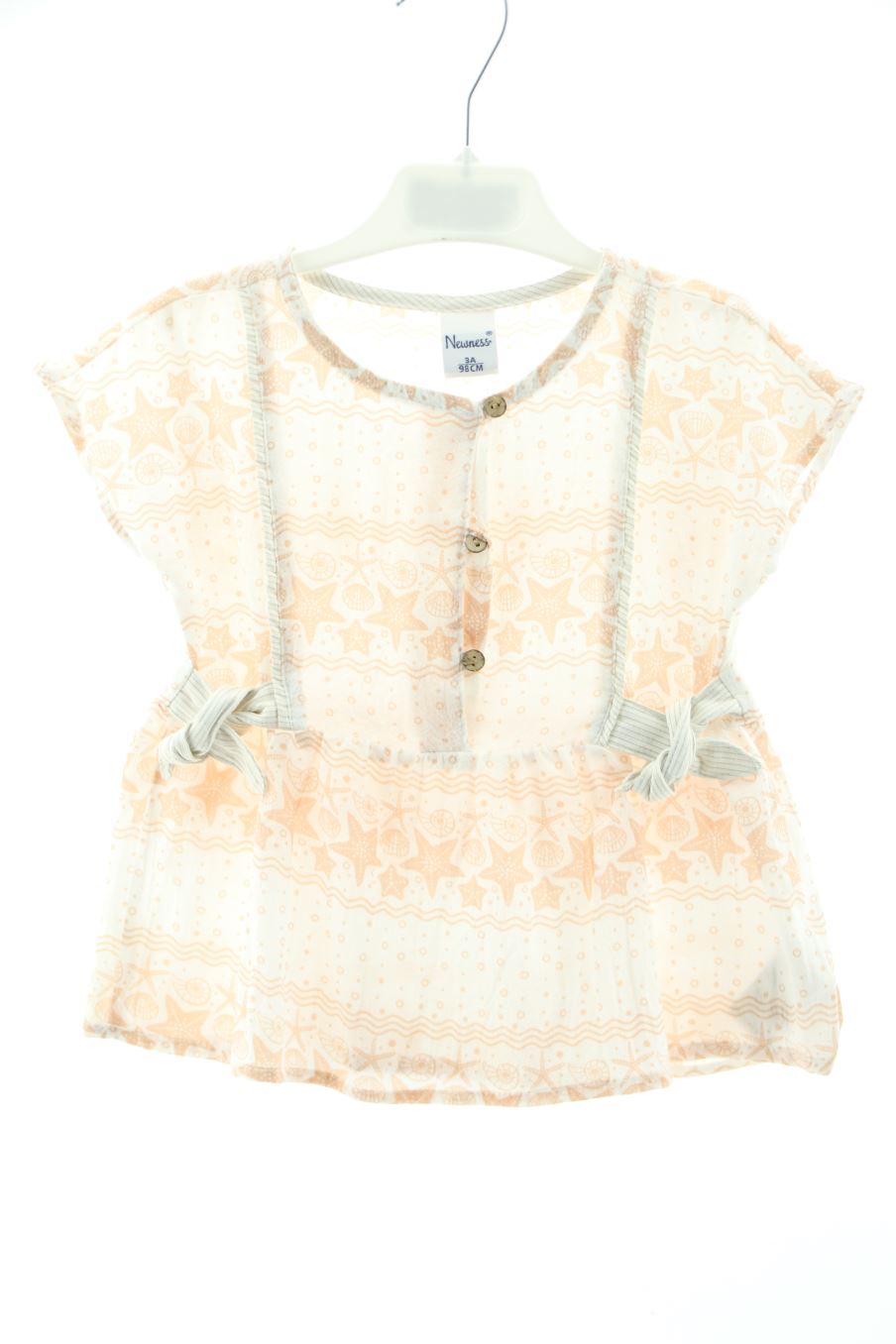 Blouse à manches courtes Newness de la taille 3 ans de seconde main