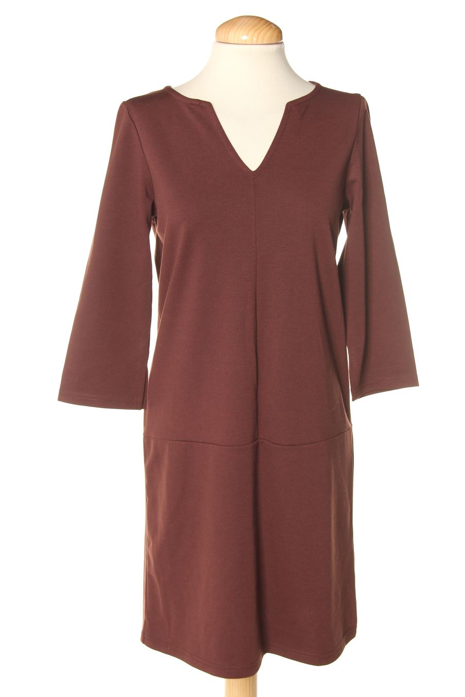 Robe casual Ichi de la taille S, de couleur bordeaux