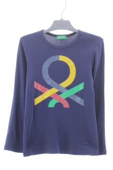 Maglietta a maniche lunghe 6 anni Benetton