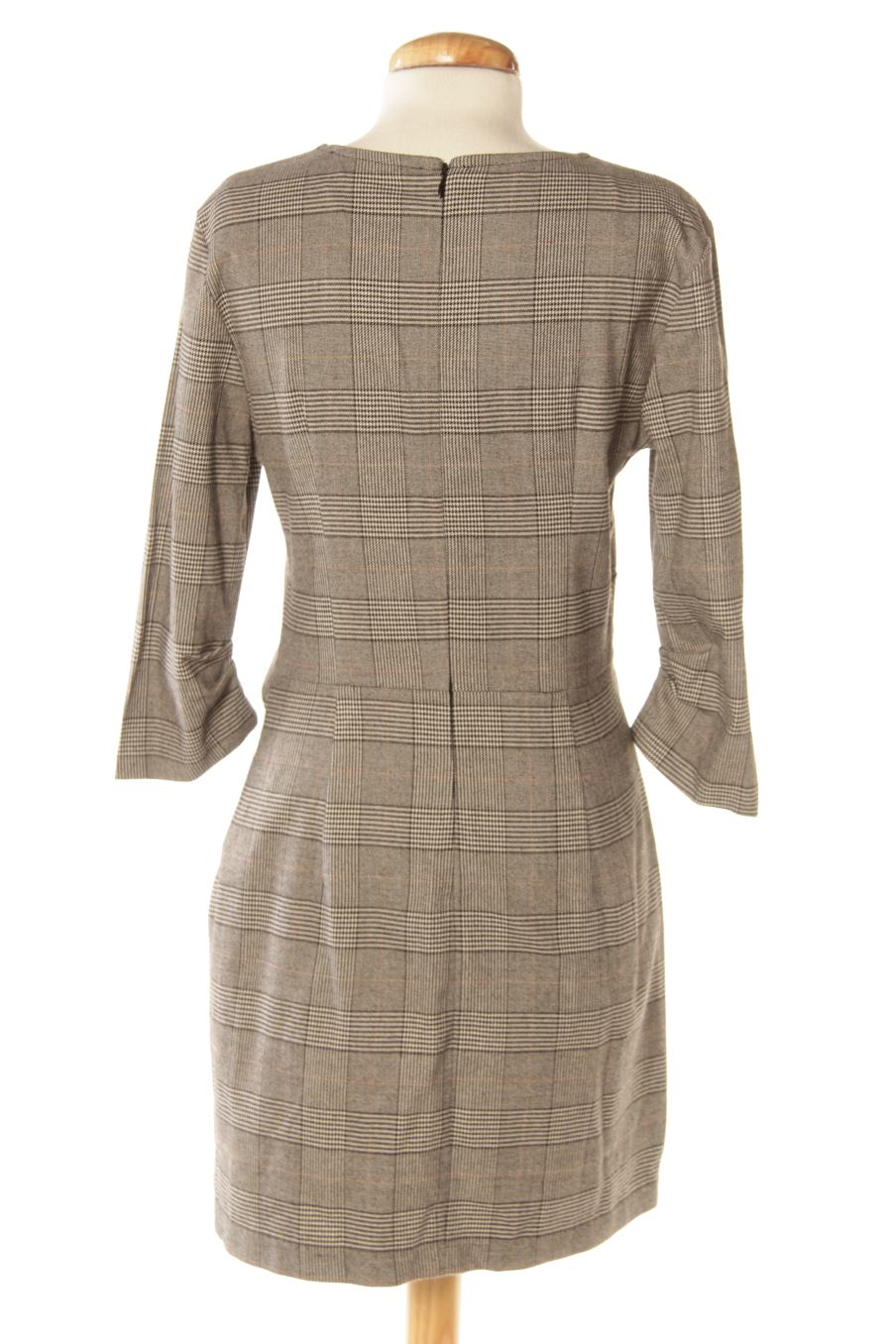 Robe casual Zara de la taille S, de couleur carreaux