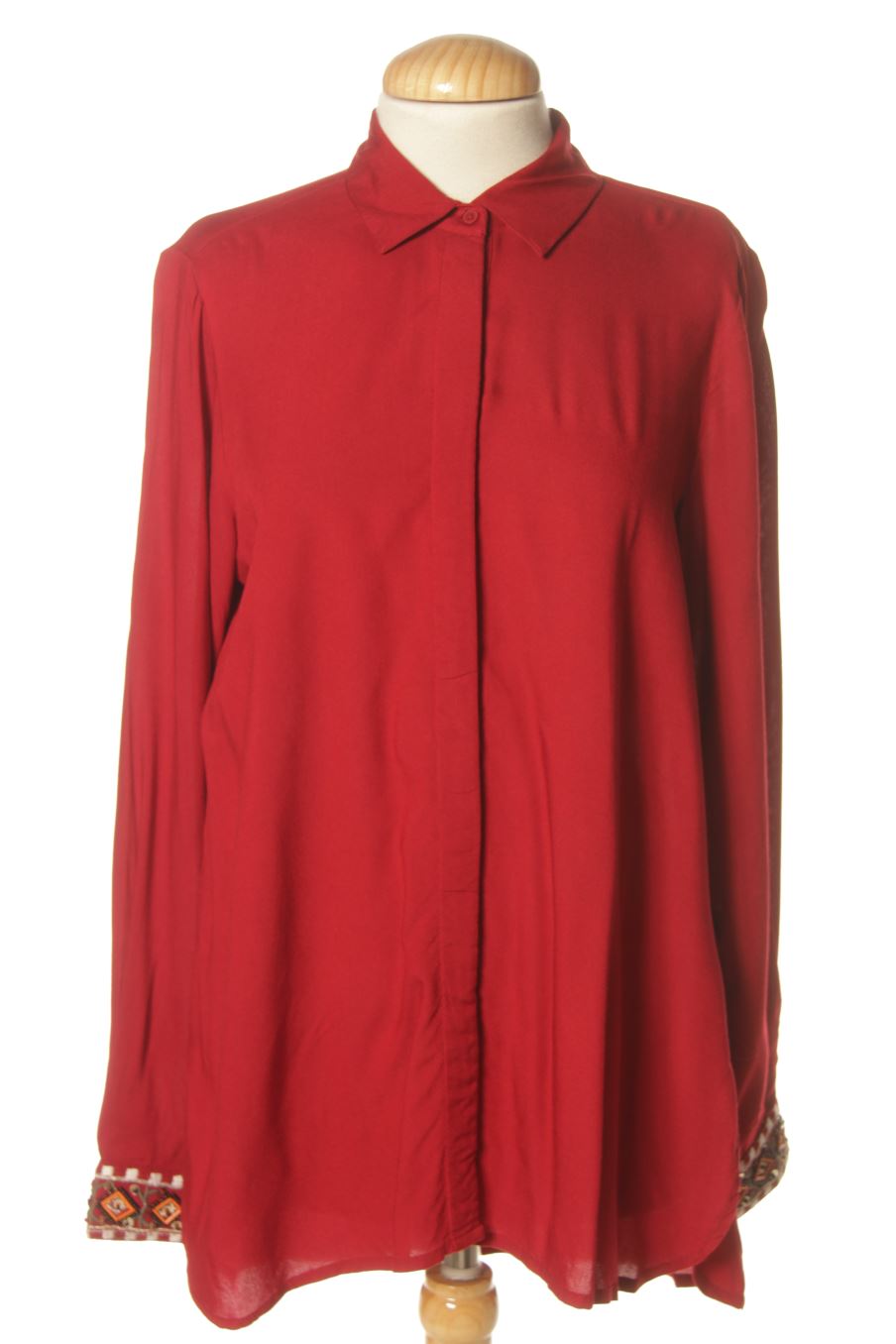 Hemd von Tiffosi Größe S, Farbe Rot, für