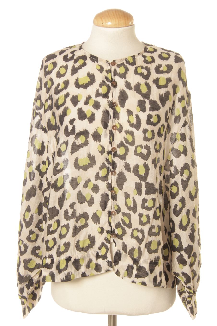 Langärmelige Bluse von Parfois Größe L, Farbe Aufdruck, für