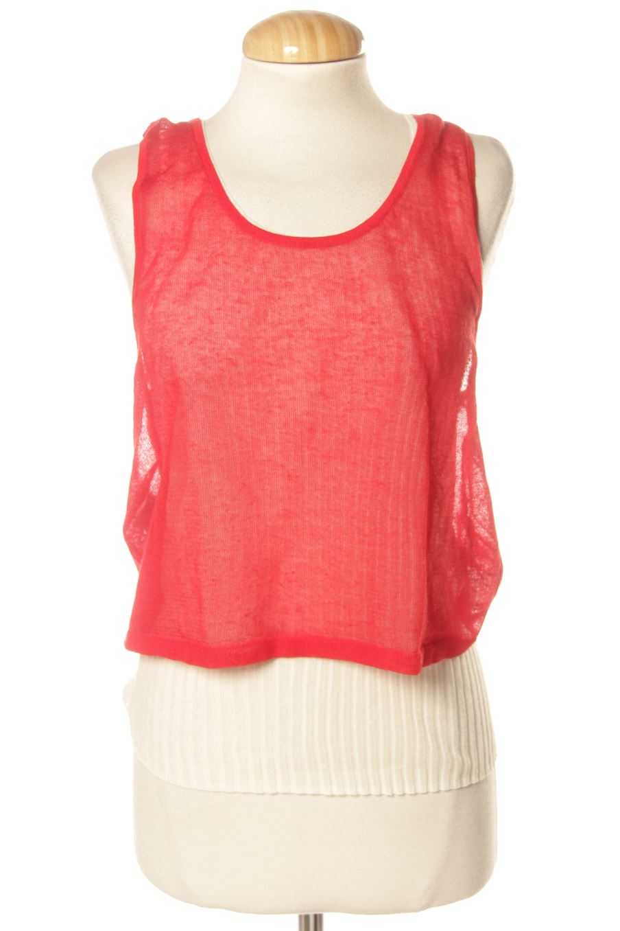 Top Mango de la taille M, de couleur rouge