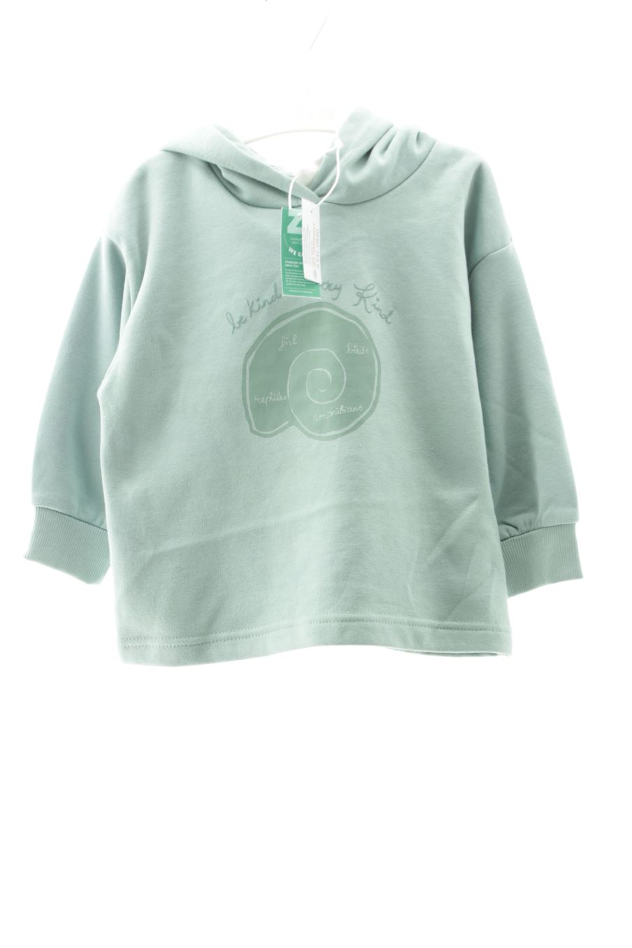 Sweatshirt ZY de la taille 3 ans avec une étiquette