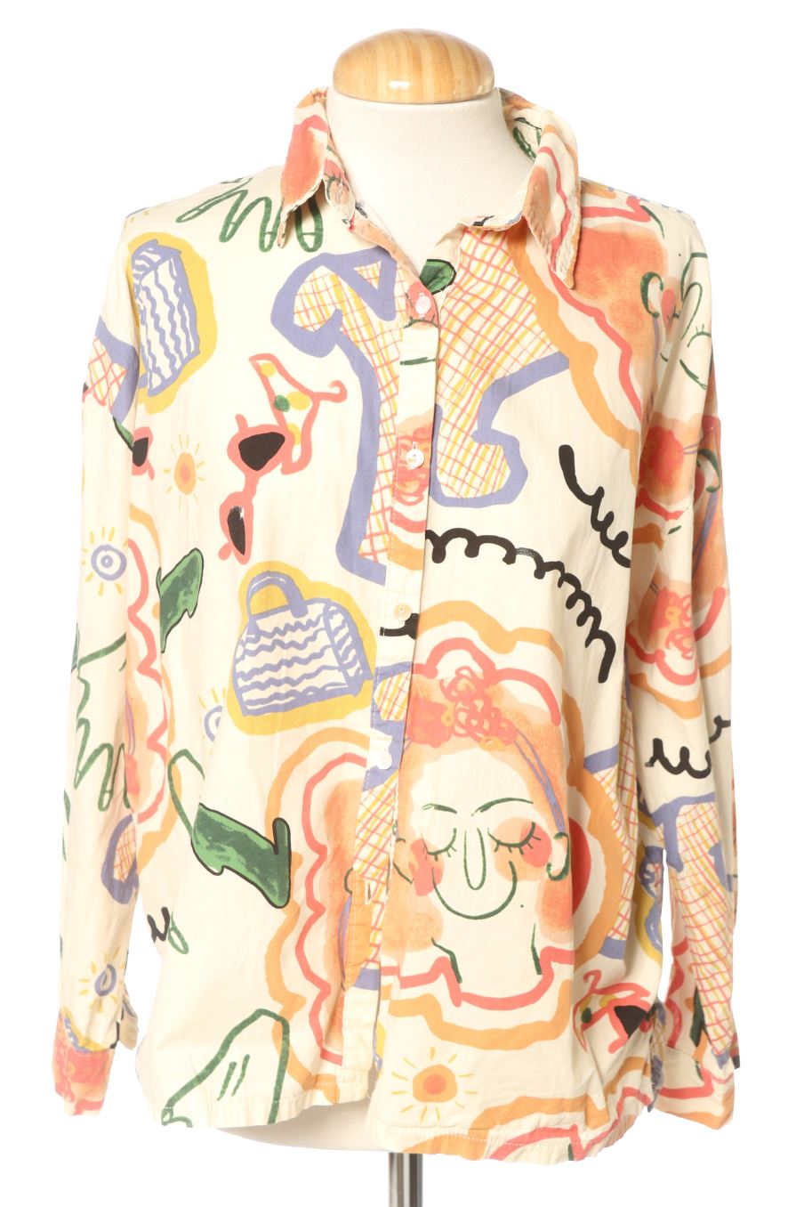 Camisa de Season de la talla M, de color estampado