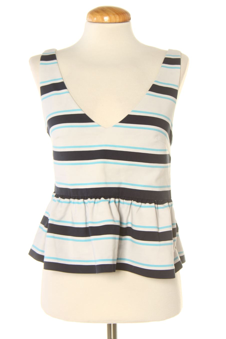 Top Zara de la taille M, de couleur rayures