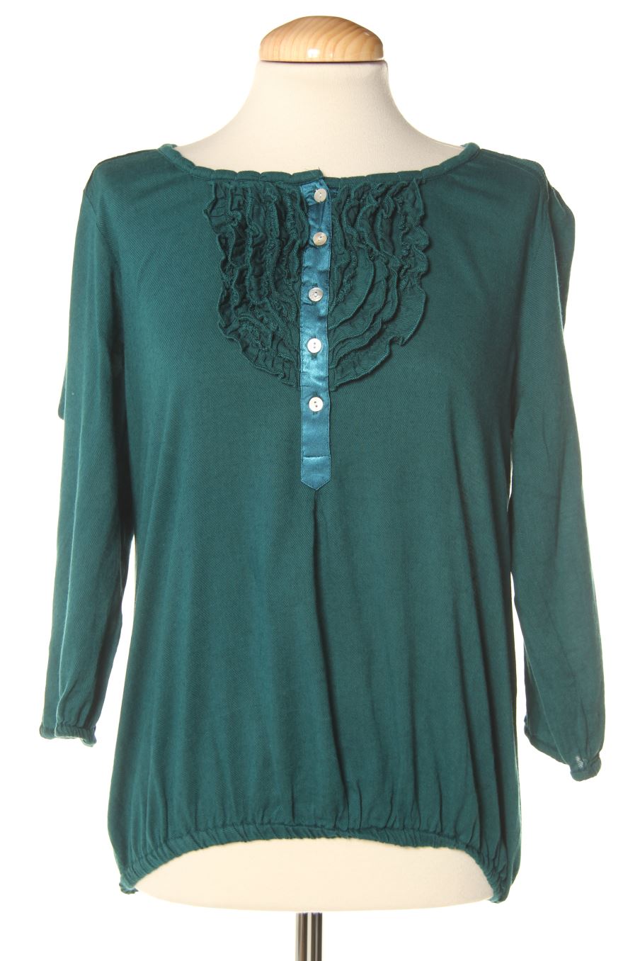 Blusa de manga larga de Sfera de la talla M, de color turquesa