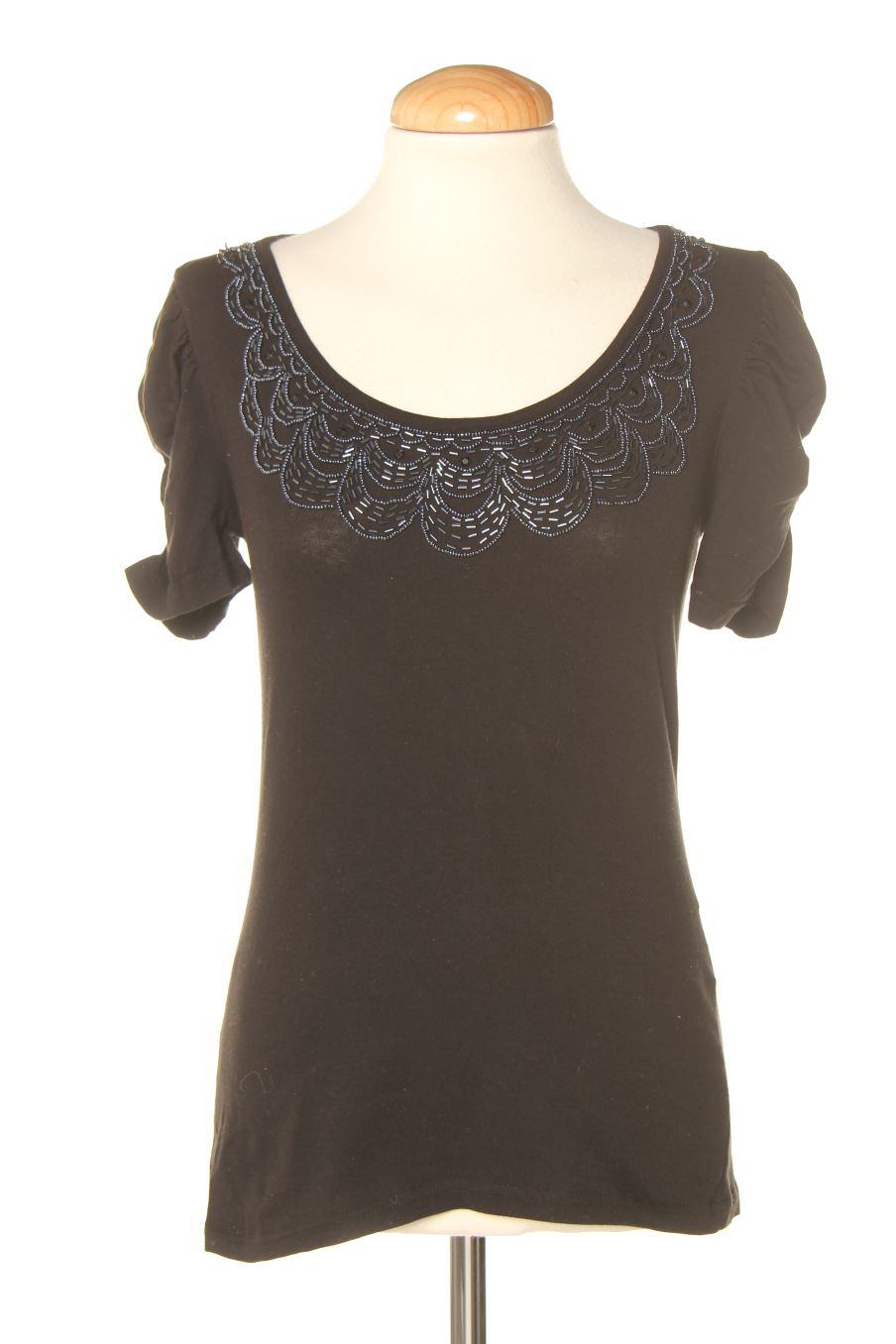 T-Shirt von Amisu Größe 38, Farbe Schwarz, für